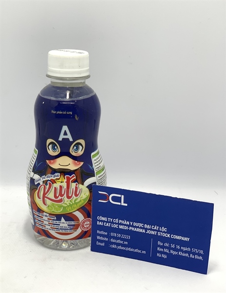 Bù điện giải Kuti cam Dupharmax (C/250ml)