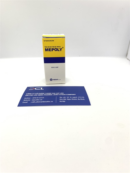 Thuốc nhỏ mắt, mũi, tai MEPOLY Merap (H/Lọ 10ml)