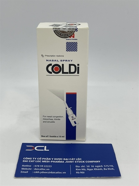 Xịt mũi COLDI , Nam Hà ( H/ Lọ 15ml)