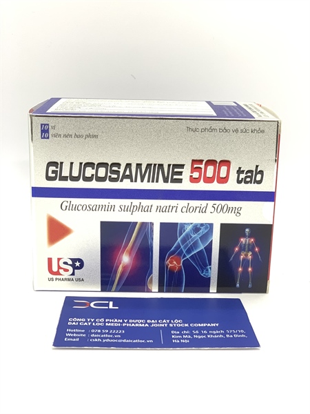 Glucosamin 500 tab US Pharma USA (H/100v)