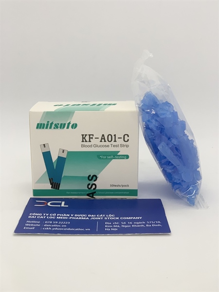 Que và kim thử tiểu đường KF-A01-C , Mitsuto, H/50 Test