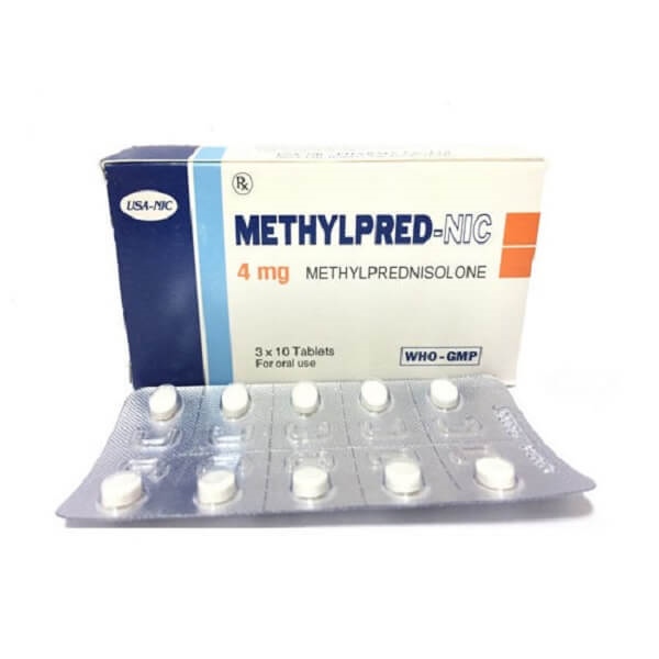 Methylpred 4 mg USA-NIC (H/30v )