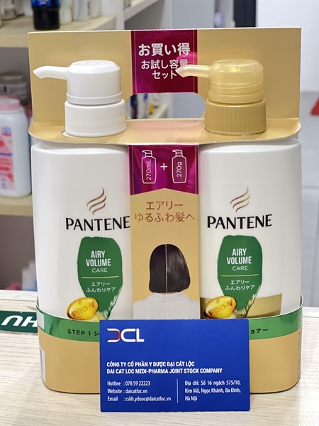 Dầu gội Pantene màu xanh lá 270ml