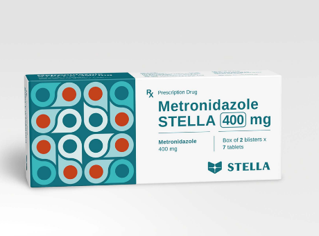 Thuốc Metronidazole 400mg Stella (Hộp/2 vỉ/14 viên)
