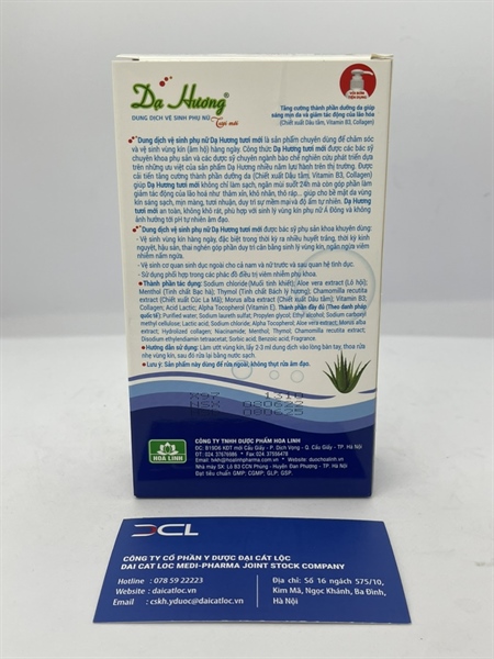 DDVS Dạ Hương Lô Hội có vòi , Hoa linh (C/120ml)