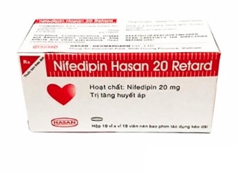 Nifedipin Hasan 20mg Retard (H/100v)