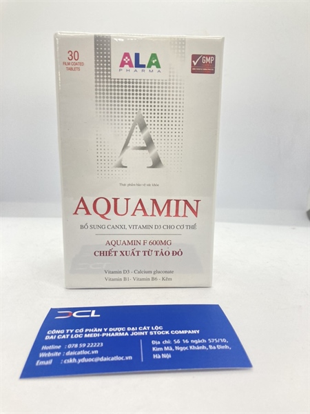 Bổ sung Canxi Aquamin France (H/1 lọ )