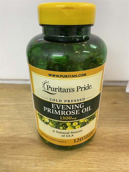 Evening Primrose Oil 1300mg Puritan's Pride (Lọ 120 viên) (Lọ)