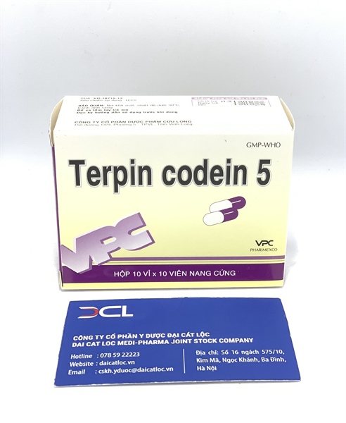 Terpin codein 5, Cửu Long H100v