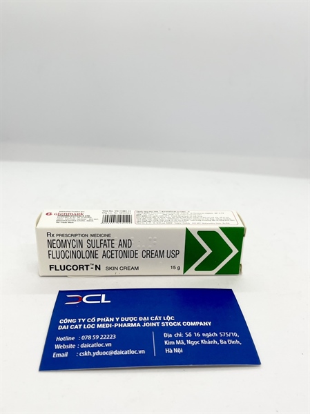 Kem bôi Flucort-N 15g, Glenmark (Hộp/ tuýp 15g)
