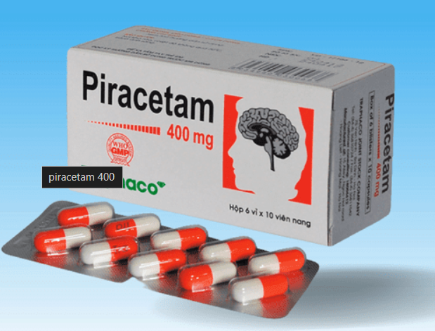 Thuốc Piracetam 400mg Traphaco (Hộp/6 vỉ/60 viên)