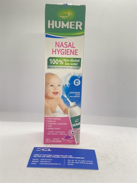 Dung dịch xịt muối biển Humer trẻ em Laborratoiresn (H/1 lọ )