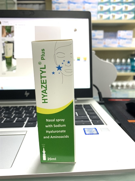xịt mũi Hyazetyl plus (lọ 20ml)
