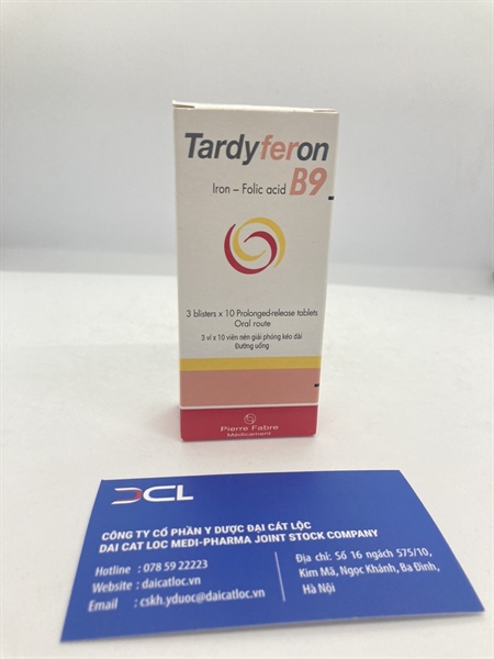 Tardyferon B9 Fierre fabre (H/30v)