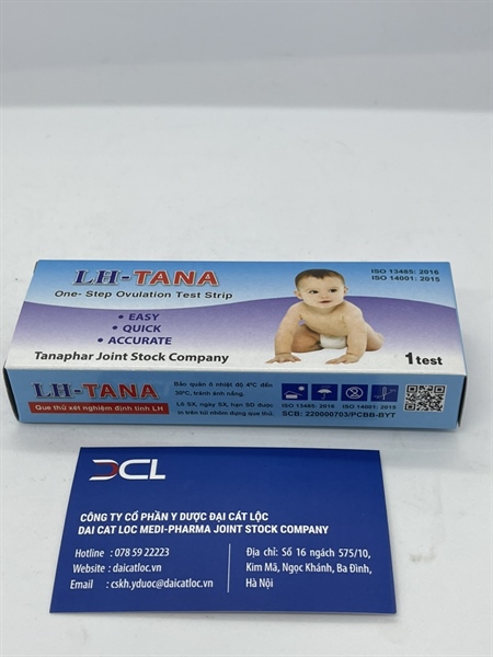 Que thử rụng trứng LH- TANA ( H/ 12 cái )
