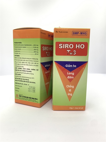 Siro ho TW3 DPTW3 (H/Lọ 60ml)