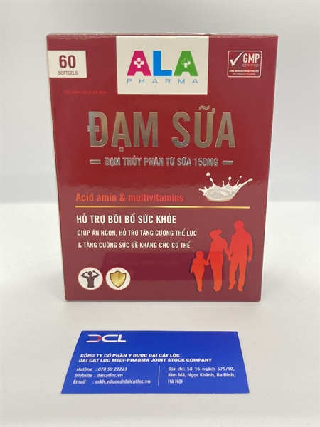 Đạm sữa dp France (H/60v) (hộp)