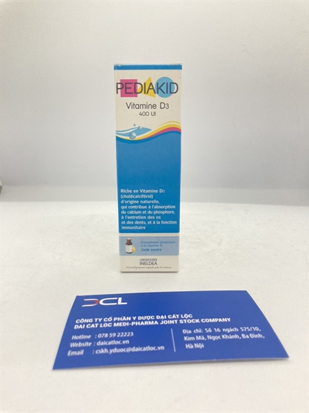 Vitamin D3 Pediakid D3 Laboratoires (H/1 lọ )