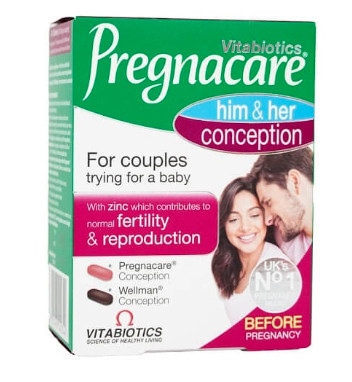 Pregnacare Him & Her Vitabiotics (H/60v)