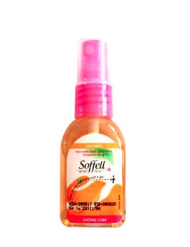 Xịt Xua Muỗi Soffell Hương Cam (C/30ml)