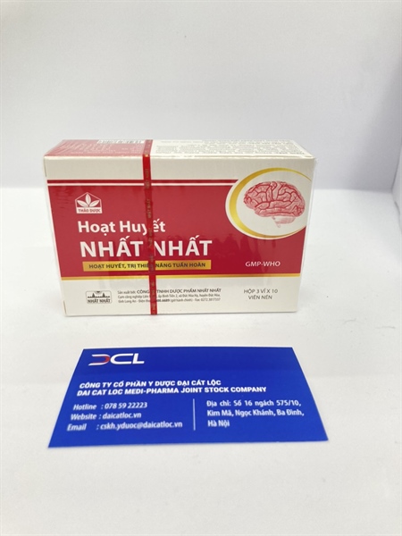 Hoạt huyết nhất nhất Dp nhất nhất (H/30v)