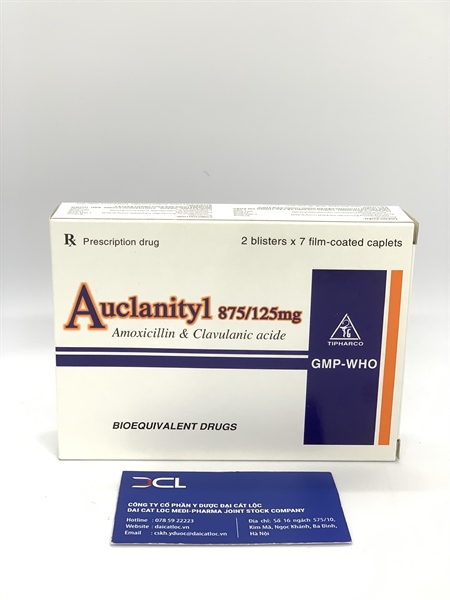 Auclanityl 875/125mg Tipharco (H/14v)