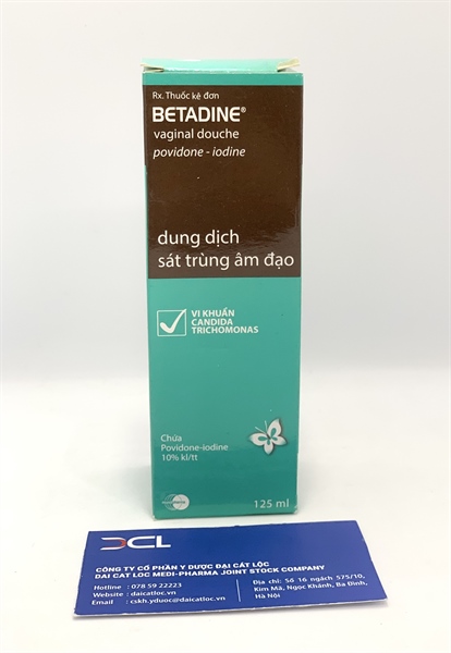 Betadine PK Vaginal Douche Mundipharma (C/125ml)