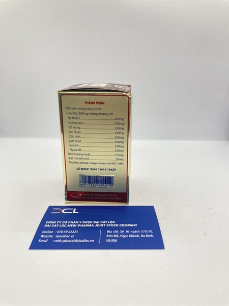 Viên khớp tâm bình dp Tâm bình (H/60v)