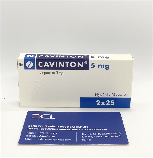Cavinton 5mg Gedeon Richter (H/50v)