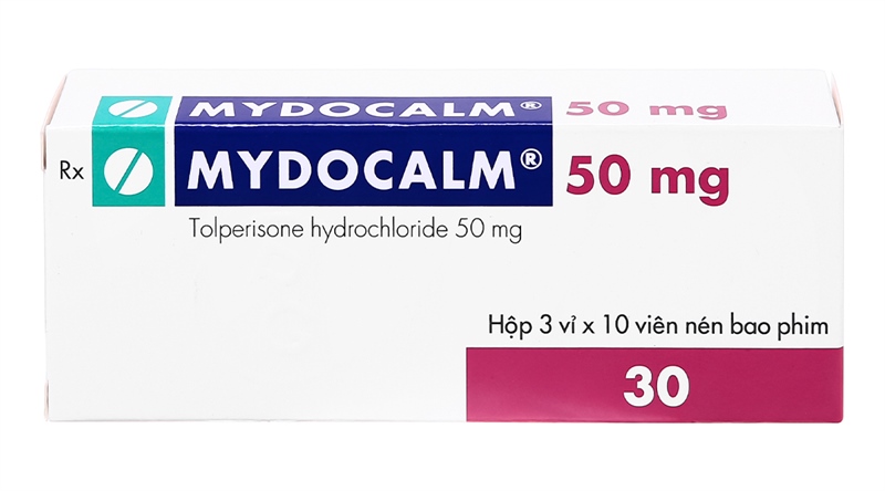 MYDOCALM 50mg Hộp 30 viên