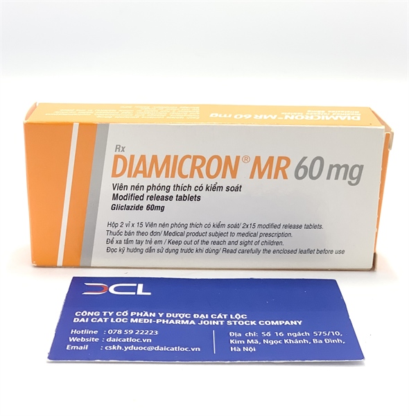 Diamicron MR 60mg SERVIER (H/30v)