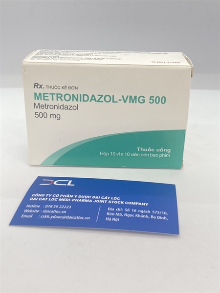 Metronidazol -VMG 500mg Vimedimex 2 (H/100v)
