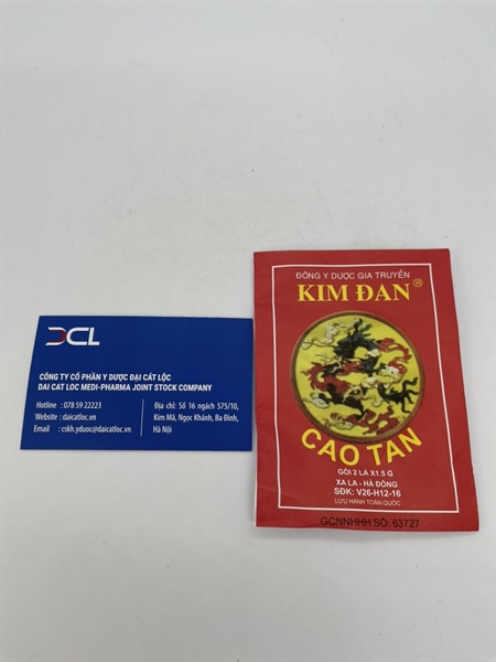 Cao tan kim đan
