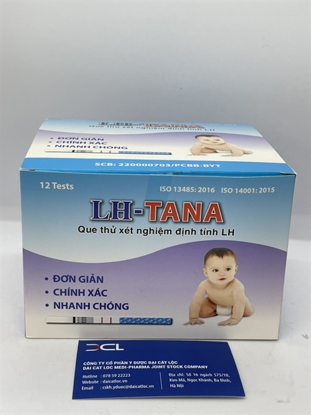 Que thử rụng trứng LH- TANA ( H/ 12 cái )