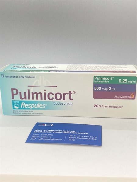 Pulmicort Astrazeneca (H/20 ống )