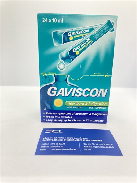 Gaviscon Rickitt Benckiser (H/24g)