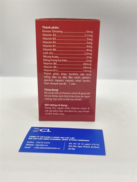 Vitamin 9b dp Trường thọ (H/100v)