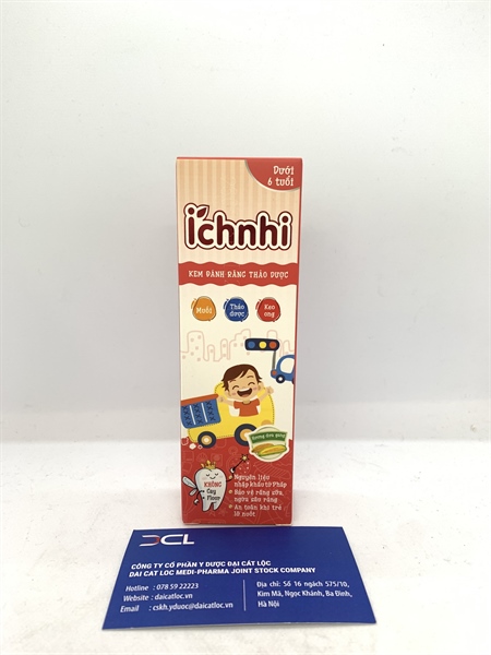 KĐR thảo dược Ích Nhi Kids Nam dược (Tuýp 50g)