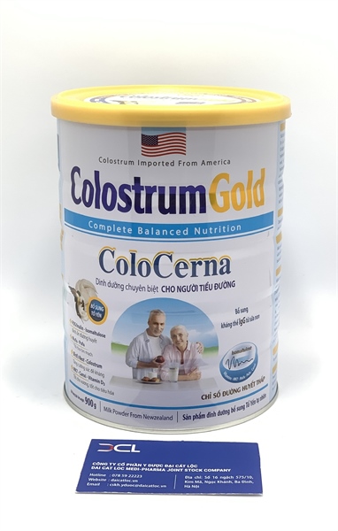 Sữa Colostrum Gold ColoCerma, Hộp 900g