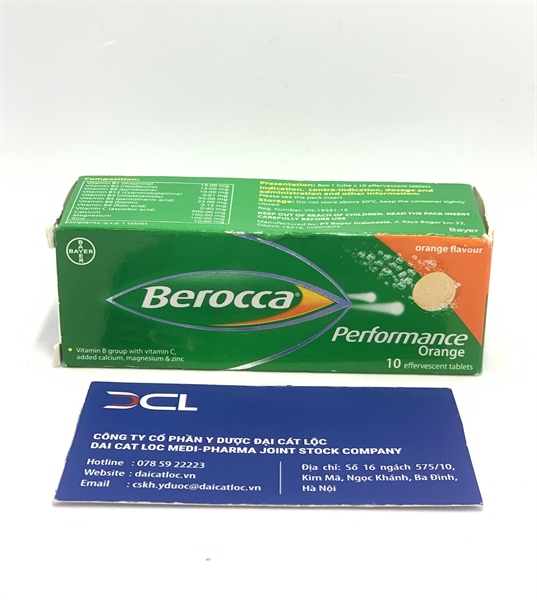 Berocca Performance Orange Bayer (T/10v)