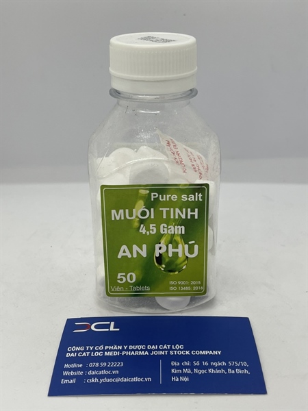 Viên muối tinh An Phú 4.5g (L50v )