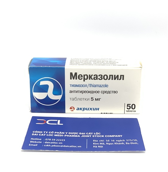 Thyamazole 5mg Nga (H/50v)
