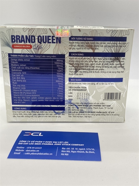 Bổ não Brand queen dp STP (H/100v)
