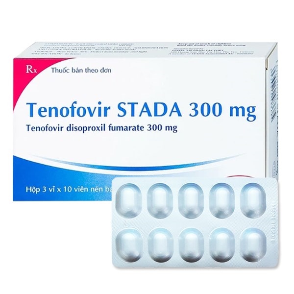 Tenofovir STADA 300mg (3 vỉ x 10 viên)