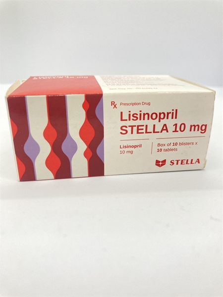Lisinopril 10 mg dp Stella (H/100v)