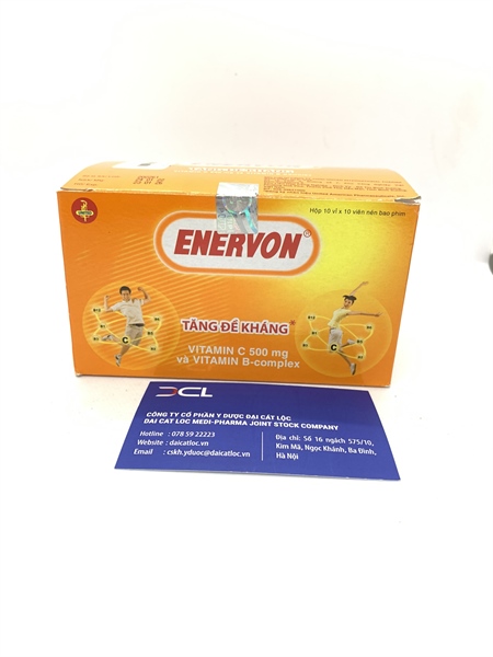 Enervon 500mg United International (H/100v)