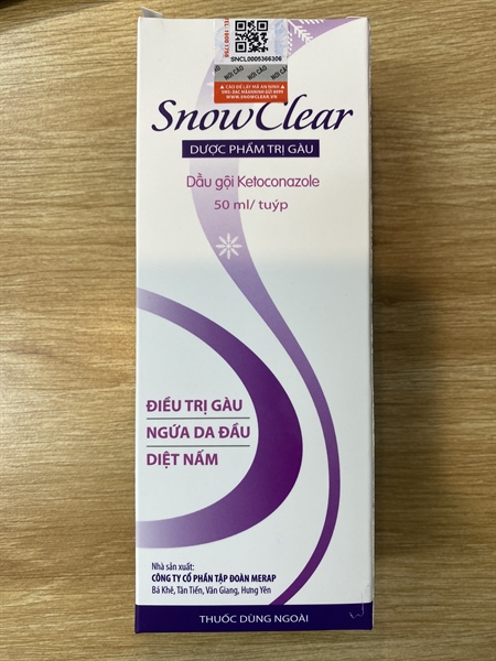 Dầu Gội Snow Clear 50ml