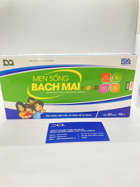Men Sống Bạch Mai Oshii (Hộp 20ống)
