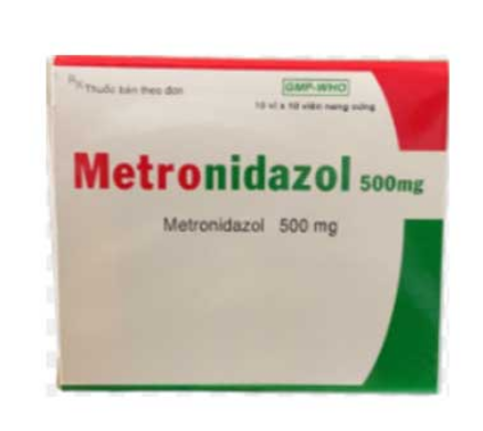 Metronidazol 500mg, Donaipharm, H/100 viên