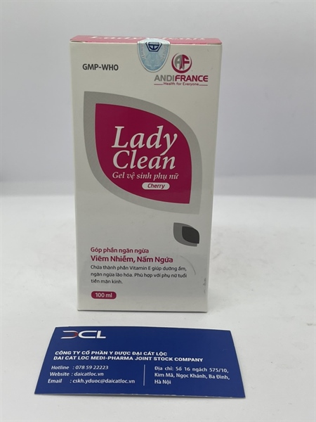 * DDVS phụ nữ Lady Clean C100ml